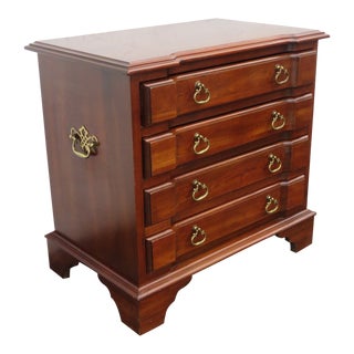 Porters of Racine Knob Creek Large Nightstand End Side Table Chest For Sale