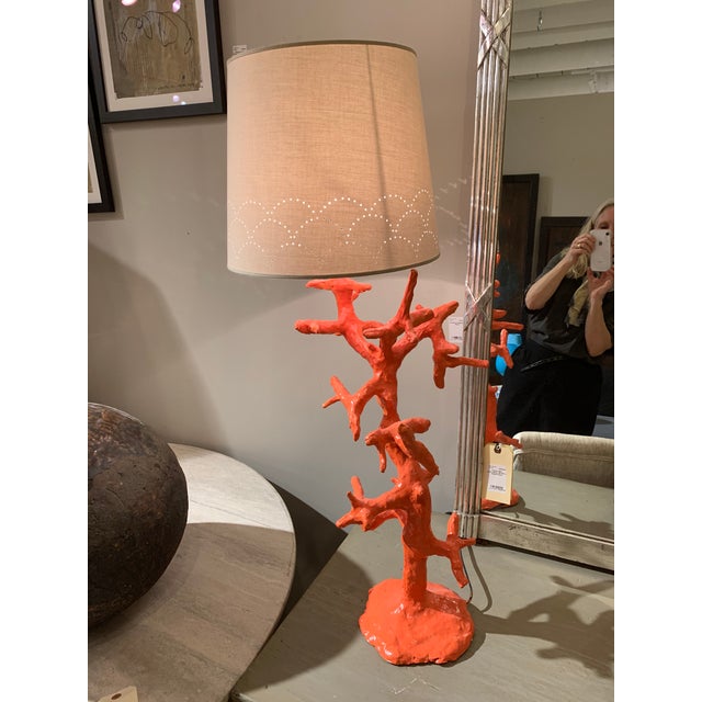 Contemporary Mid-Century Artisan Made Lamp From Paris For Sale - Image 3 of 6