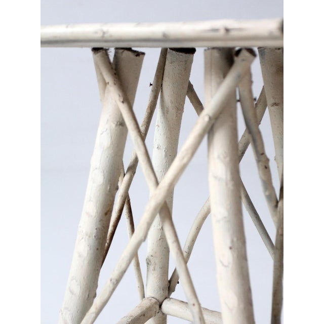 Antique Adirondack Twig Side Table For Sale - Image 12 of 17