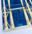 Blue Ceramic La Casa Degli Efebi Tiles by Gio Ponti for Casa Bardelli, 1980s, Set of 4 For Sale - Image 8 of 12