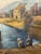 Mediterranean Early 20th Century, Italian Mediterranean Landscape With Two Figures Fishing For Sale - Image 3 of 3
