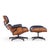 Brown Charles and Ray Eames for Herman Miller Mid Century Eames Lounge Chair and Ottoman For Sale - Image 8 of 10