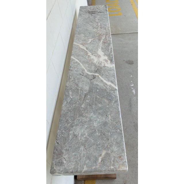 Hooker Furniture Hooker Organic Modern Gray Stone Sculptural Surfrider Console Table For Sale - Image 4 of 7