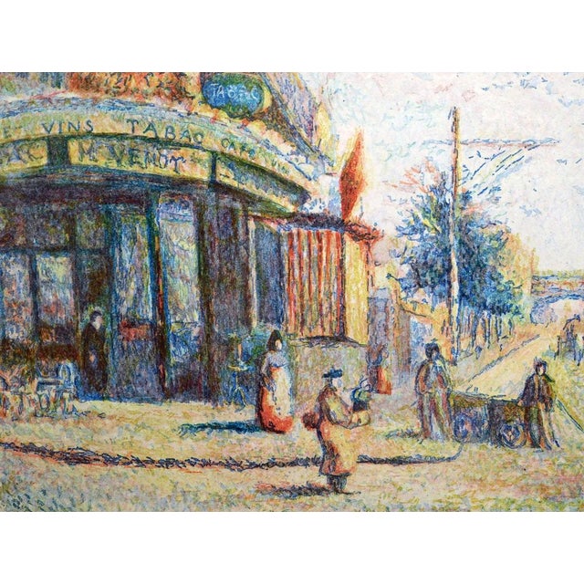 "Avenue of the Street Vendor" -State II Original Limited Edition engraving with aquatint printed by hand in France on 100...