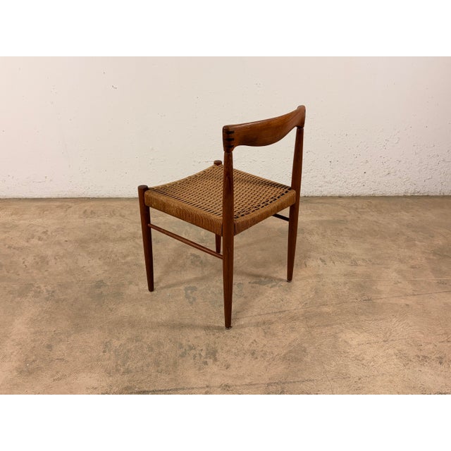 Mid-Century Modern Vintage Teak Chair by HW Klein for Bramin, 1960s For Sale - Image 3 of 15