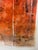 Burnt Orange Abstract Mixed Media Artwork + Signed, Circa 2001 For Sale - Image 8 of 12