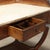 Italian Empire Desk in Walnut with Marble Top For Sale - Image 5 of 12