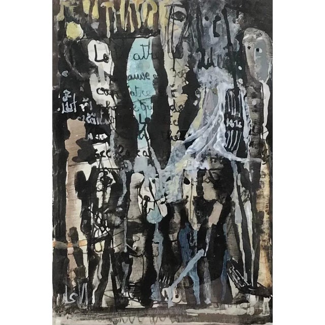 Olga Reiwald, Ballad, Watercolor, 1977 For Sale - Image 10 of 10