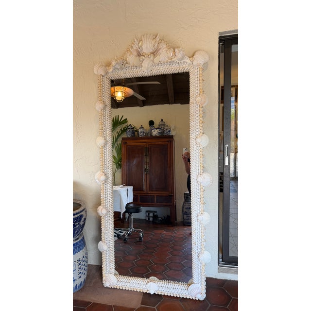 Grotto Shell Mirror For Sale - Image 9 of 16