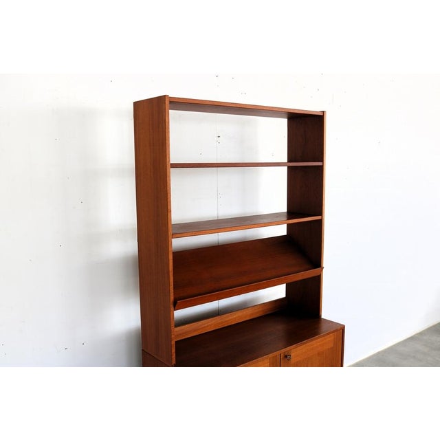 Vintage Bookcase in Teak, Sweden, 1960s For Sale - Image 4 of 10