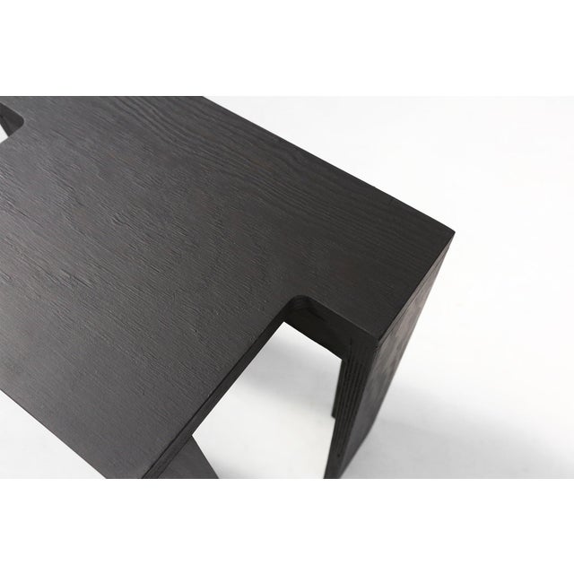 Black Stackable Stool by Bram Vanderbeke, Belgium, 2010s For Sale - Image 11 of 18