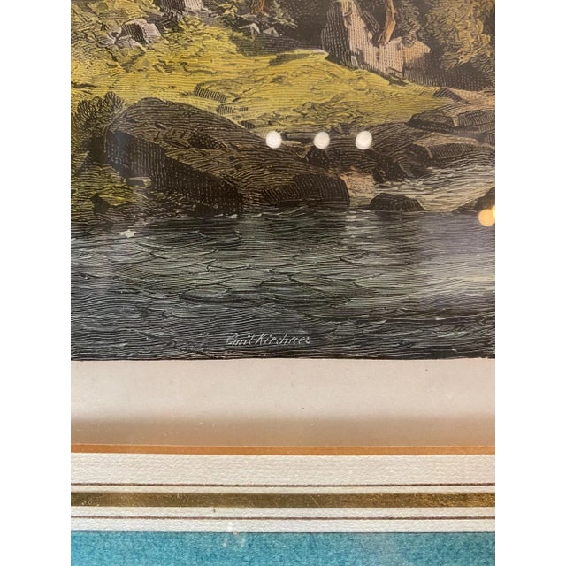 Albert Emil Kirchner, Le chateau de Chillon, Suisse, 1800s, Engraving For Sale - Image 5 of 10