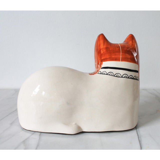 English Pop-Art Porcelain Cat by Toni Davidson & Alan P. Smith For Sale In Milwaukee - Image 6 of 12