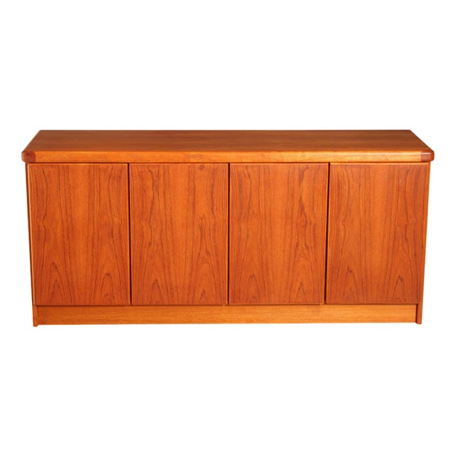 Mid-Century Modern Teak Sideboard by Christian Linneberg, 1970s For Sale