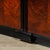 Art Deco Machine Age Waterfall Front Book-Matched Walnut & Black Lacquer Cabinet For Sale - Image 10 of 18