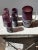 Late 20th Century Hand-Blown Purple Art Glass Pitcher And Glasses, 6 Pieces For Sale - Image 12 of 12