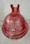 Nesting Bunny Pink Cranberry Candy Dish Trinket Box W/ Lid Easter Spring For Sale In Los Angeles - Image 6 of 9