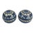 2000 - 2009 Monica Backstrom for Kosta Boda Tonga Line Tea Glass Bowls- A Pair For Sale - Image 5 of 9