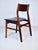 Danish Modern Rosewood Side Chair With Skai Leatherette, 1960s For Sale - Image 9 of 9