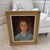Signed original midcentury oil portrait of a woman beautifully framed. Purchased from the estate of a prominent Hamptons...