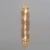 Pair of vertical murano glass wall sconces with scavo finish and brass details an elegant pair of vertical murano glass...