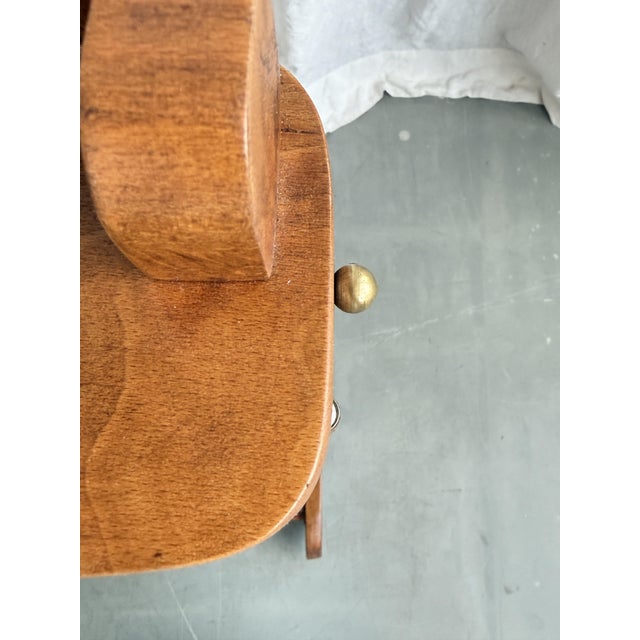 Mid-Century Modern Beech and Brass Valet Stand from Fratelli Reguitti, Italy, 1960s For Sale - Image 18 of 18