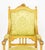 French Pair of Louis XVI Style Giltwood Fauteuils For Sale - Image 3 of 9