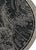 Metal Etched Slate and Chrome Magellan World Map Side/End Table, 1970 For Sale - Image 7 of 8