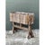 Vintage Patinated Wood Box Planter For Sale - Image 10 of 12