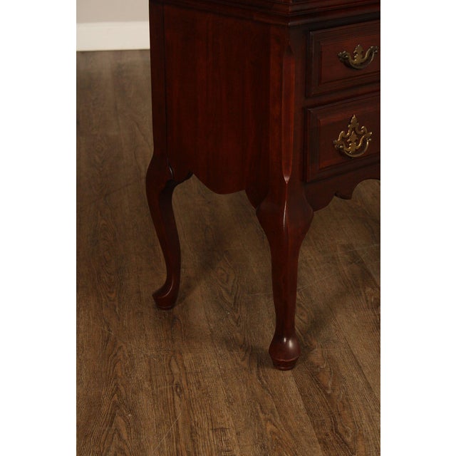 Late 20th Century Queen Anne Style Mahogany Highboy Chest For Sale - Image 5 of 18
