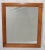 Wood 1970 Early American Maple Wood Rectangle Wall Mirror Moosehead For Sale - Image 7 of 12