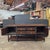 Antique English Carved Oak Sideboard With Intricate Geometric Carvings and Brass Hardware For Sale - Image 10 of 18