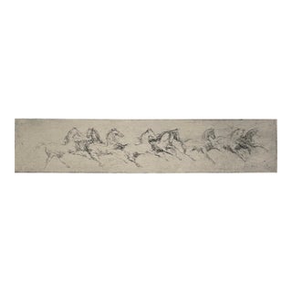 William Meyerowitz Equestrian Etching For Sale