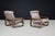 Hombre Leather Lounge Chairs by Burkhard Vogtherr for Rosenthal, Germany, 1970, Set of 2 For Sale - Image 6 of 17