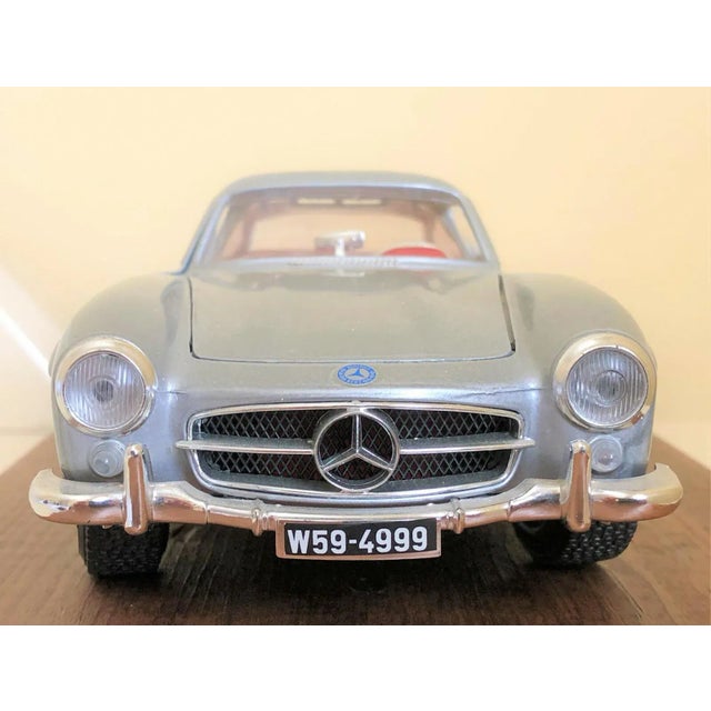 1950s 1950s Mercedes-Benz 300 Sl 1:18 Silver For Sale - Image 5 of 11