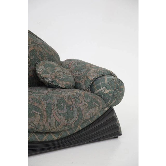 1970s Set of Vintage Arabian Fabric Armchairs, 1970s For Sale - Image 5 of 12