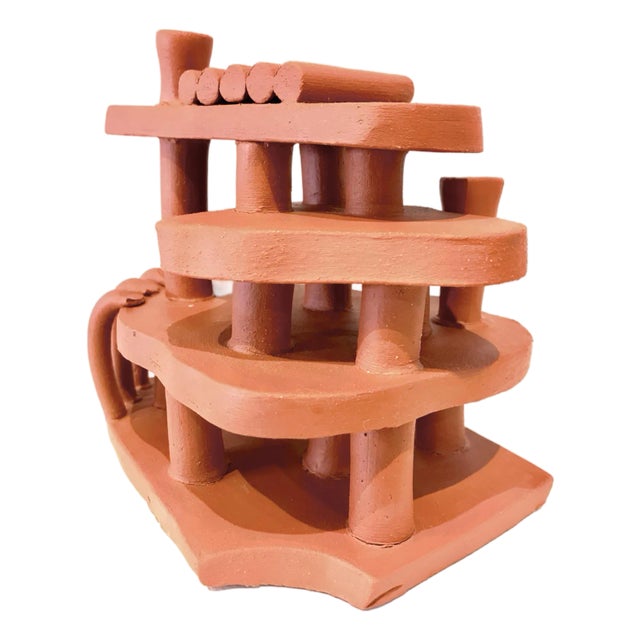 Contemporary Abstract Ceramic Sculpture by Aaron Becker. For Sale