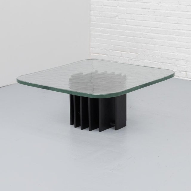 Glass Coffee Table by Heinz Lilienthal, 1970s For Sale - Image 10 of 10