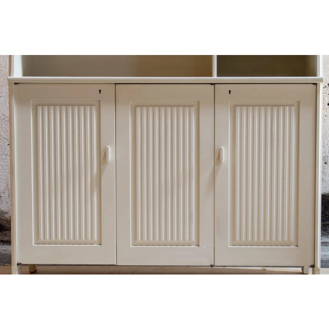 1940s Carl Malmsten Swedish Modern Bookcase With Storage Cabinet For Sale - Image 5 of 7