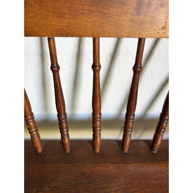 1900 - 1909 Early 1900s Church Bench For Sale - Image 5 of 9