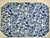Late 20th Century Set of 4 Laura Ashley Home Blue & White Reversible Cotton Placemats & Napkins For Sale - Image 10 of 18