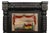 A Federal period Trumeau mirror, circa 1820. The tall rectangular mirror is framed with a turned beveled wood trim in...