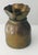 Vintage Brass Cinched Bag Vase Vessel* For Sale - Image 4 of 4