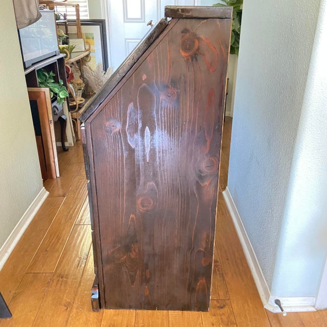 Vintage Secretary Three Drawer Desk For Sale In Palm Springs - Image 6 of 9