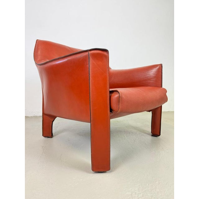 CAB 415 Armchair by Mario Bellini for Cassina, 1980s For Sale - Image 6 of 16