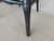 Custom Black Distressed Hoop Back Windsor Style Counter Height Stools - A Pair For Sale - Image 17 of 17