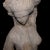 Gold Stone Woman Bust Table Lamp For Sale - Image 8 of 13