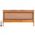 Wood Mid-Century Queen Headboard With Brass Inlay, C. 1940 For Sale - Image 7 of 7