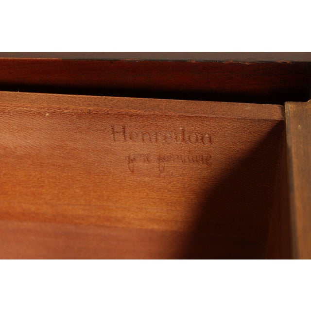 Henredon Henredon Modern Walnut Credenza For Sale - Image 4 of 18