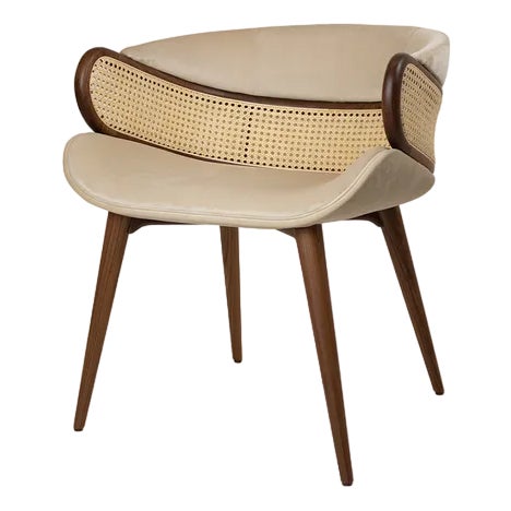 Mudhif Dining Armchairs from Alma De Luce, Set of 6 For Sale